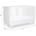 Davinci Otto Pine Wood 3 - in - 1 Convertible Crib in White