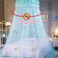 Mosquito NET, Elegant Bed Canopy Set Including Full Hanging Kit, Princess Garden Lace Bed Crown Net Bed Ideal for Indoors or Outdoors, Intended for a for Covering Beds, Cribs, Hammocks